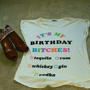 Birthday Shirt with Tiara